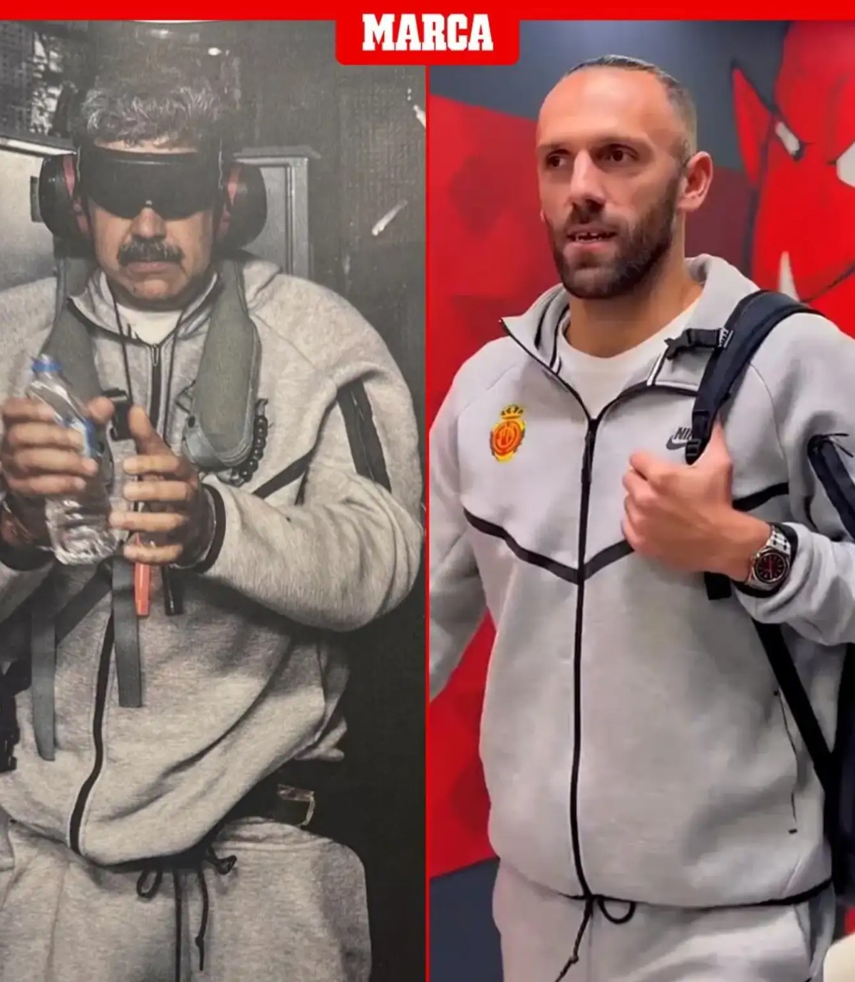 委内瑞拉总统被捕后所穿运动服爆火！西甲球队同款，官网已售罄